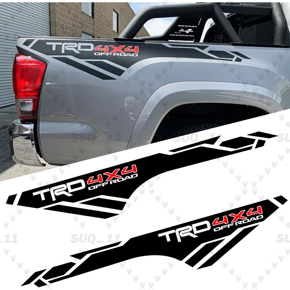 Vinyl Decal Sticker For Tundra Tacoma Off Road 4x4 Graphics Bed Side Left Right