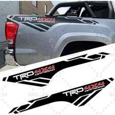 Vinyl Decal Sticker For Tundra Tacoma Off Road 4x4 Graphics Bed Side Left Right