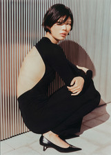 NEW MANGO MNG BLACK KITTEN HEEL POINTED TOE HEELS SHOES SZ 38 US 7.5