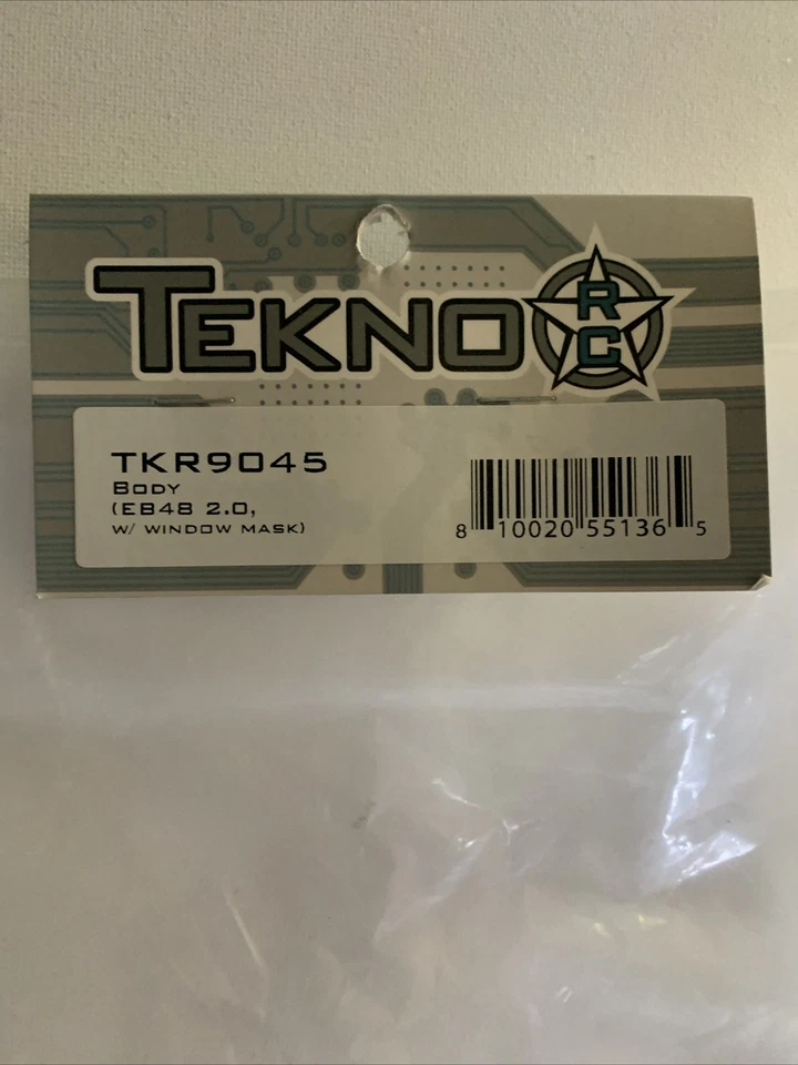 Tekno RC Body W/Window Mask EB48 2.0 TKR9045 NEW - Image 4 of 4