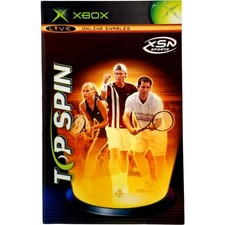 Manual Only Top Spin - Microsoft Xbox Pristine Tested Authentic