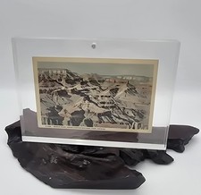 Thick Clear Acrylic Magnetic Picture Photo Holder Frame 7x5" Solid Heavy