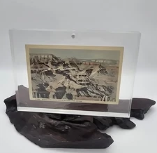 Thick Clear Acrylic Magnetic Picture Photo Holder Frame 7x5" Solid Heavy 