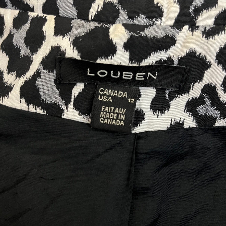 Tailored Leopard Jacket Structured Princess Seams… - image 3