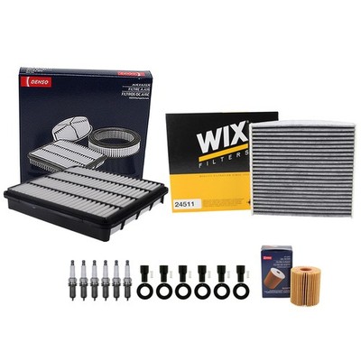 Denso Tune Up Kit NGK 6 Spark Plugs & Boots Kit for Toyota Tundra 4.0 V6 1GR-FE