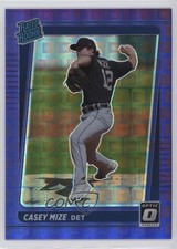 2021 Panini Donruss Optic Rated Rookie Purple Pandora Prizm /99 Casey Mize z7j
