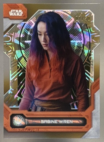 Sabine Wren [Laser Gold] #88 card