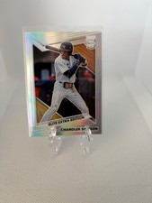 CHANDLER SIMPSON 2022 ELITE EXTRA EDITION SILVER PRIZM #70 BASEBALL