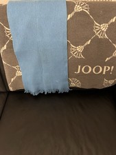 Joop! Herren Schal Hellblau Schurwolle Wollschal Winterschal Schal