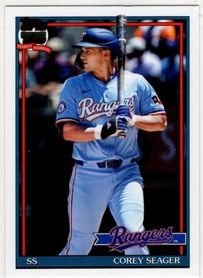 2026 Topps Series 1 Baseball Corey Seager No. T91-65 Texas Rangers