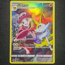 Pokemon BRAIXEN TG01/TG30 SILVER TEMPEST TRAINER GALLERY Holo on eBay