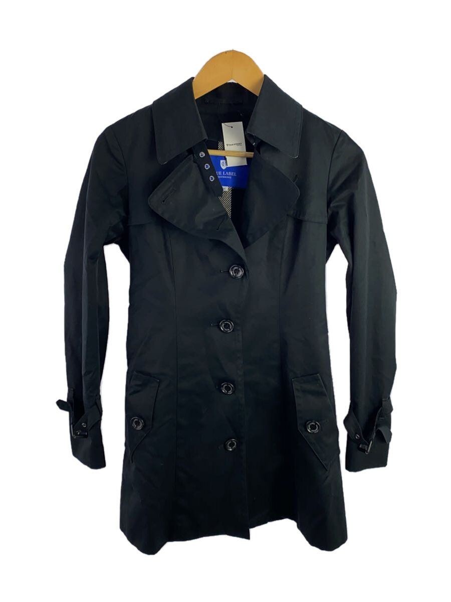 ALTRA Sanyo Shokai altro cappotto 38 cotone nero tinta unita 55A01 400 09