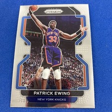 Patrick Ewing 2021-22 Panini Prizm Card #245 New York Knicks