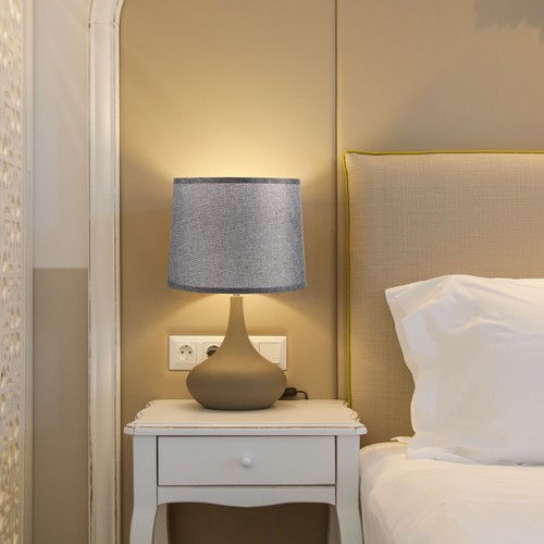 2Pcs 9.8" High x 11.4" Top x 12.6" Bottom Table Lampshades For LAMP REPLACEMENT - 第 6/7 張圖片