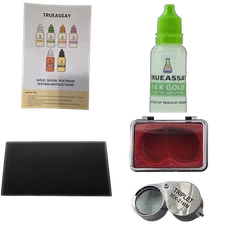 Gold Silver Platinum Acid Testing Kit - Precious Metal Bullion Bar Coin Tester