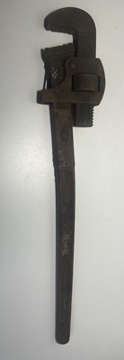 24  Stillson Pipe Wrench by Walworth Boston USA