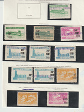 1945.46 ALGERIE 12TIMBRES POUR COLIS POSTAUX Neuf*
