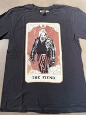 WWE The Fiend Bray Wyatt Tarot Card Ripple Junction Official T-Shirt Mens Medium