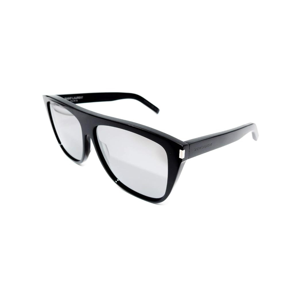 Sunglasses Yves Saint Laurent SL 1 Black Gray Mirrored 001  display picture 2