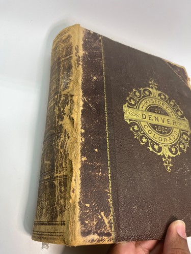 Geschichte der Stadt Denver, Arapahoe County und Colorado - 1880 - ANTIK... - Bild 3 von 13