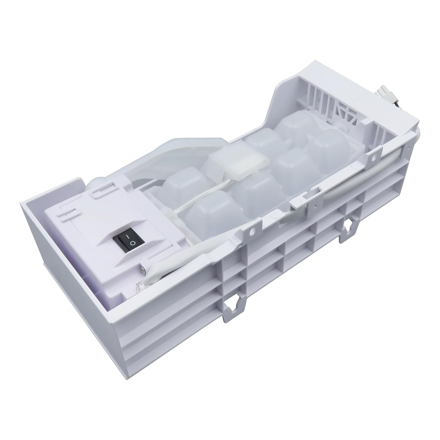 Refrigerator Ice Maker Assembly W11546935 Compatible with Whirlpool Kenmore Aman