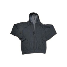 NEW Fruit of the Loom Full-Zip Hooded Sweatshirt Lightweight Mens Sz Small Black