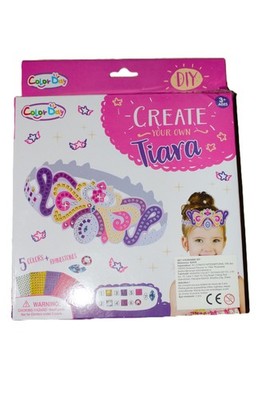 Color Day Create Your Own Tiara Mosaic Craft Kit