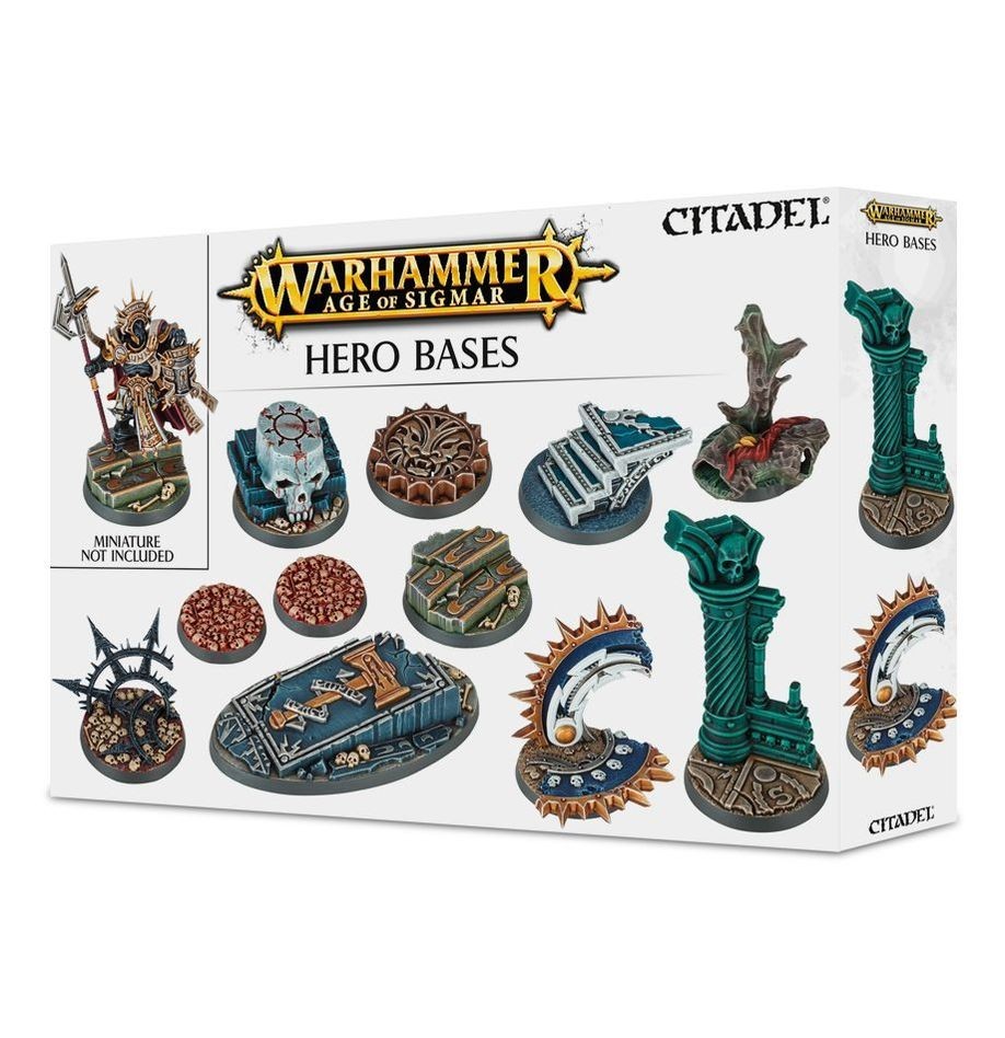 Hero Bases - Brand New - Citadel Warhammer Age Of Sigmar Games Workshop