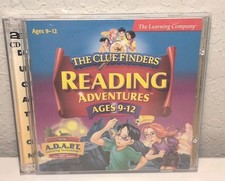 The Learning Company Clue Finders Math Ages 9-12 for PC CD ROM, Mac New B39