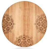 Rundes Schneidebrett, Ø 27 Cm, Akazienholz, Zeller