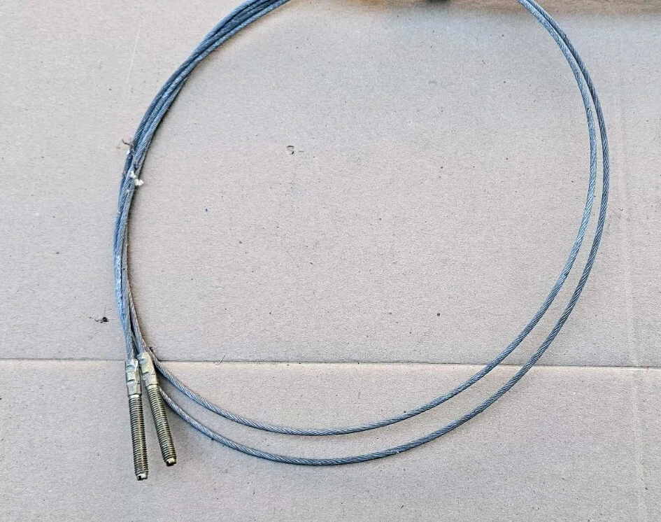 Nuevo de Lote Antiguo 1968 1972 Volkswagen Beetle VW Karmann Ghia Cables de Freno de Estacionamiento Gemo 431600 Foto 2 de 4