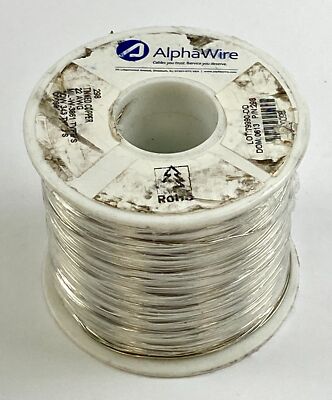 AlphaWire 298 Tinned Copper 22AWG MIL-W-3861 Type S 1000 ft