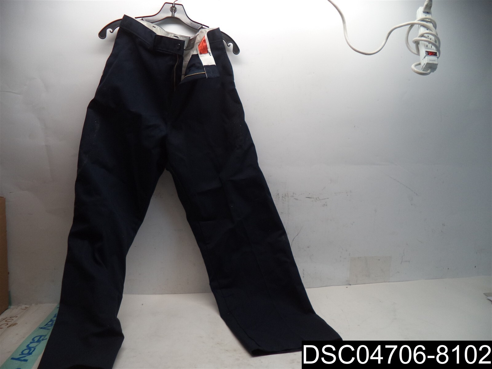 Dickies Flat Front Navy Work Pants 32x32 LP812NV3232