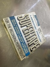 NOS new Laboratory Standard Supertape. Realistic Recording Tape Reel