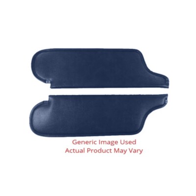 Sun Visor For 1964-64 Pontiac Catalina Convertible 2DR Dark Blue 2 Pieces