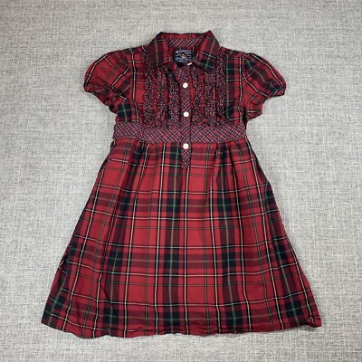 American Living Fall Plaid Girls Dress Size 6 Christmas Holiday Preppy |  eBay
