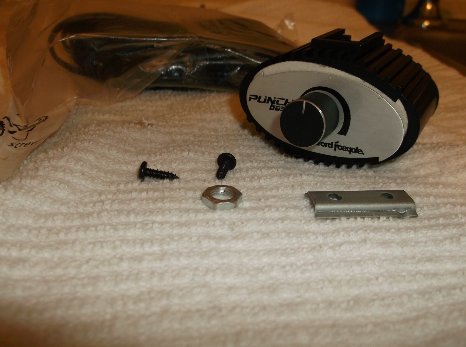 OLD SCHOOL ROCKFORD FOSGATE POWER PUNCH BASS KNOB!! 0003 AMP REMOTE