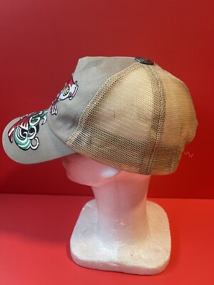 帽子 ed hardy fish rhine stone design cap 帽子 ed hardy fish rhine stone design cap Ed Hardy Green Trucker