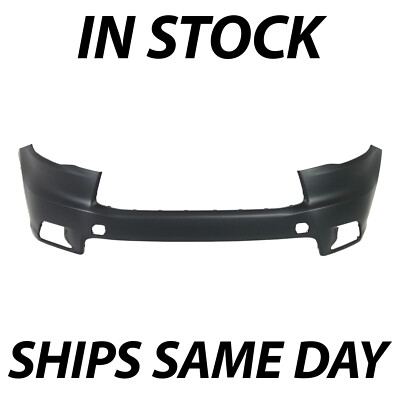NEW Primered - Front Upper Bumper Cover for 2014-2016 Toyota Highlander 14-16