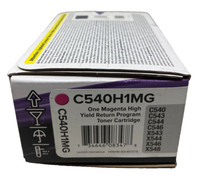 Lexmark C540H1MG Toner Original Magenta C540/C544/C546/X543 /X544/X545/X548
