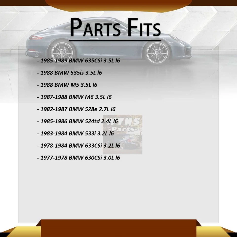 For 1987-1988 BMW M6 3.5L Front Sway Bar End Links 2x - Image 3 of 4