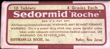 Sedormid ‘Roche’ Vintage Collectible Pharmaceutical Pillbox OOAK Medical Quack