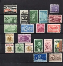 1958 U.S. Commemorative Stamp Set MNH – Complete SC #1100–1123 (21)