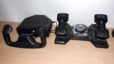 SAITEK PRO FLIGHT YOKE SYSTEM AND RUDDER PEDAL