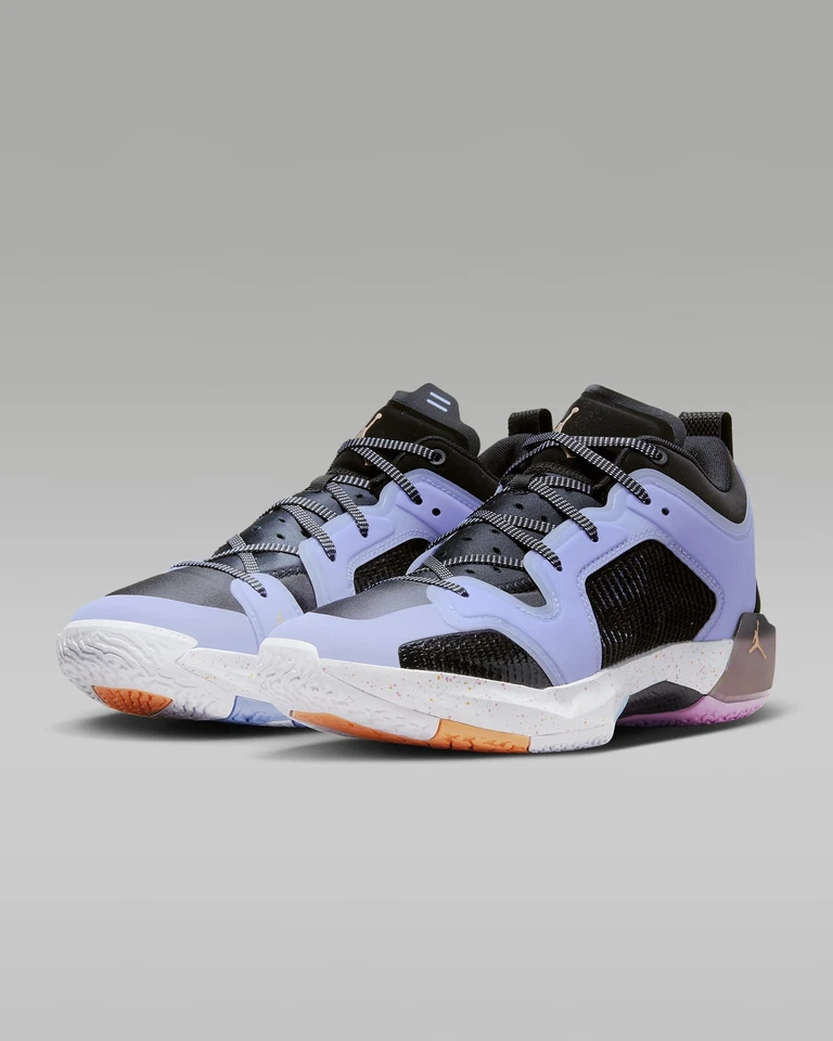 Nike Air Jordan XXXVII 37 Low GC Dongdan China Lila Negro FD8701-001 talla 10.5 Foto 3 de 4