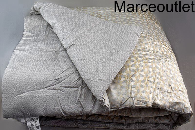 Hotel Collection Bedford Geo KING Comforter Neutral / Gray eBay