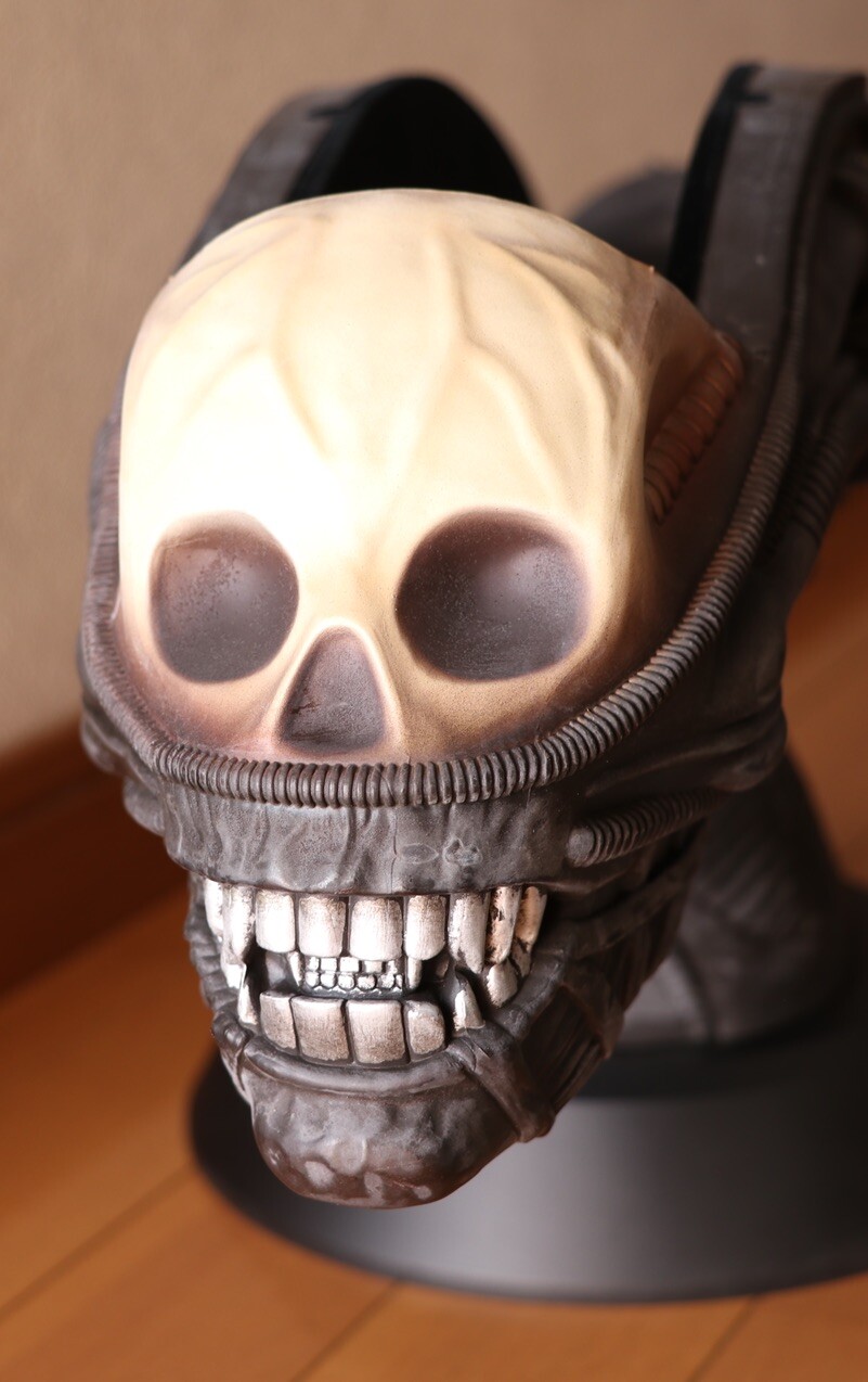 Alien Quadrilogy 25 aniversario figura de cabeza solo W53 cm H33 cm D21 cm