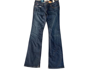 Womens VTG Y2K NOS NWT Hollister Venice Socal Stretch Boot Low Rise jeans 5S 5