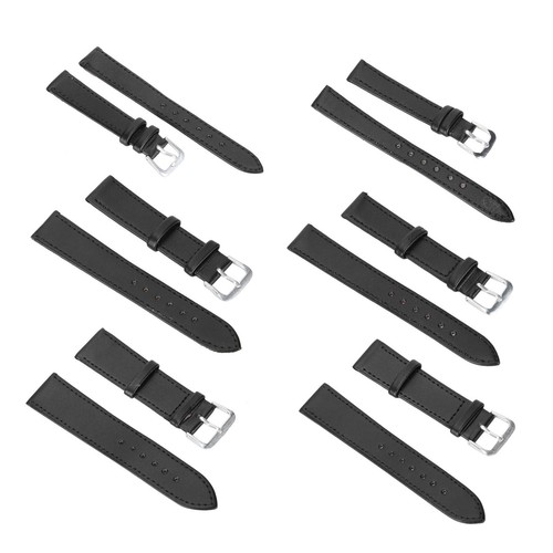 Pin Buckle Watch Band PU Leather Universal Replacement Watch Strap Part - Picture 10 of 12
