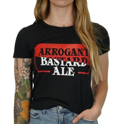 #ad Arrogant Bastard Ale Women Shirt XL Stone Brewery $12.00